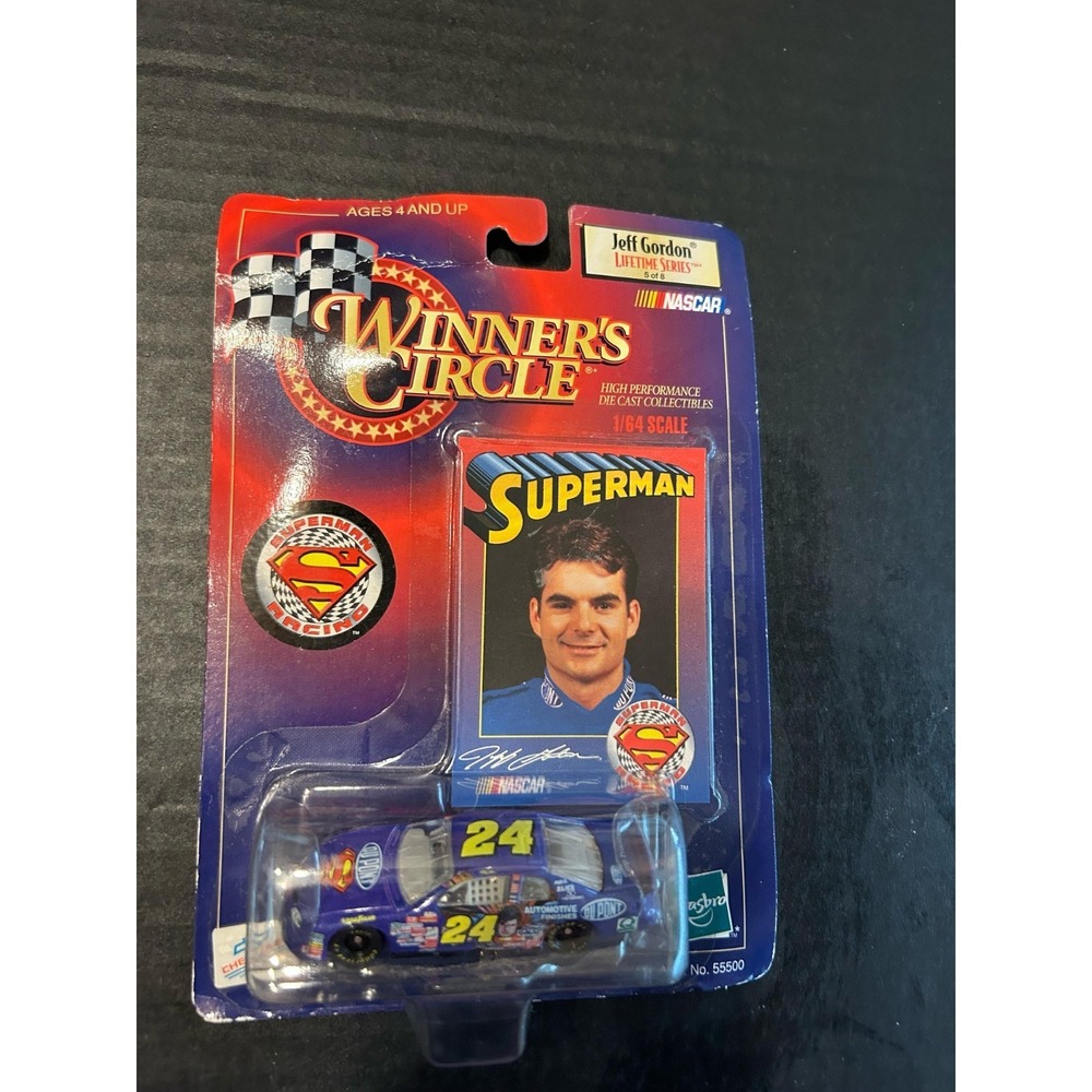 Winners Circle 24 Jeff Gordon Superman Racing, NASCAR